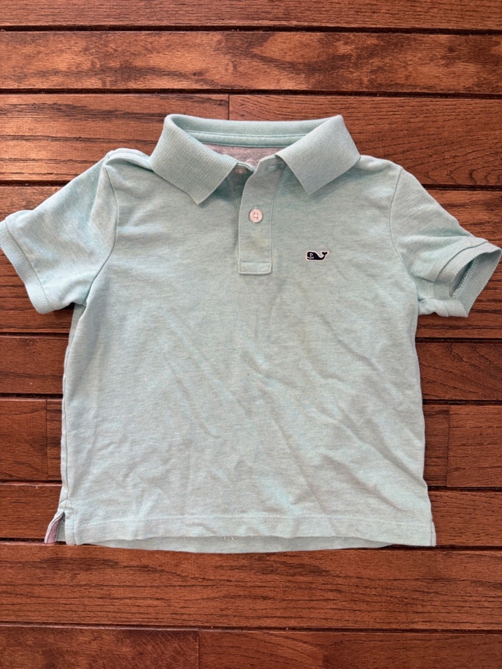 Vineyard Vines Edgartown pique knit Mint Green Boys Polo Shirt